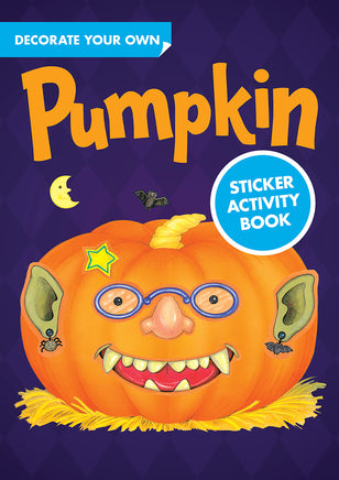 Decorate a Pumpkin with 34 Stickers