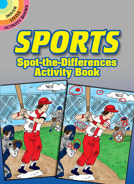 Sports Spot-the-Differences Activity Book