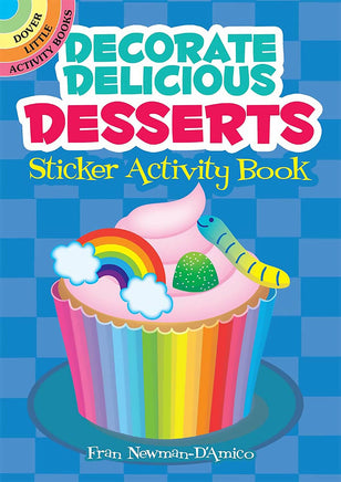 Decorate Delicious Desserts Sticker Activity Book| Toyrifix