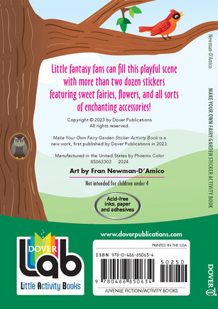 Make Your Own Fairy Garden Sticker Activity Book