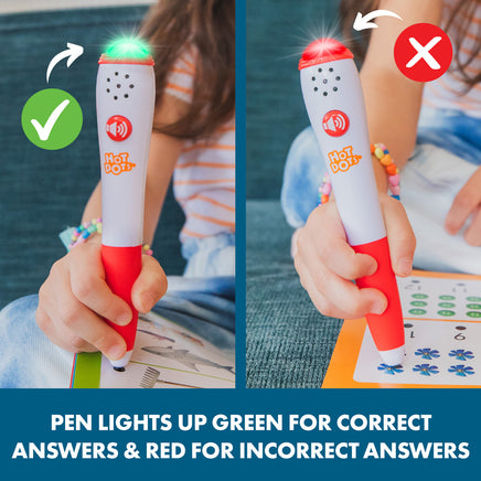 Hot Dots Kinder Workbook Reading&math