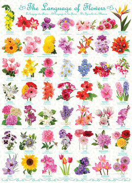 The Language Of Flowers 1000-piece Puzzle