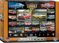 Vintage Car Ads & Cruisin' Series Puzzles - American Cars of the 1960s