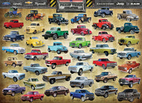 Automotive Evolution Charts - Pickup Truck Evolution