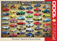 Automotive Evolution Charts - Pickup Truck Evolution