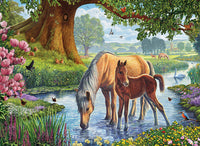 The Fell Ponies by Steve Crisp 1000-Piece Puzzle
