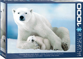 Polar Bear & Ba 1000-Piece Puzzle