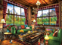 Cozy Cabin by Dominic Davison 1000-Piece Puzzle