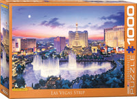 Art by Eugene Lushpin Puzzles - Las Vegas Strip by Eugene Lushpin