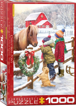 Christmas Pony 1000-piece Puzzle