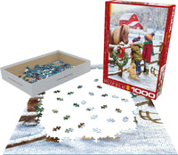 Christmas Pony 1000-piece Puzzle