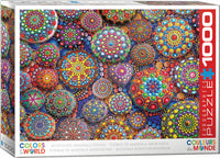 Meditative Mandala Stones 1000-Piece Puzzle