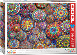 Meditative Mandala Stones 1000-Piece Puzzle