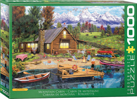Mountain Cabin 1000-piece Puzzle
