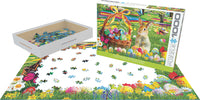 Easter Garden (1000 pc puzzle - Gardens)