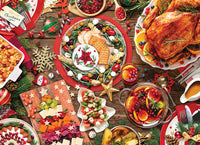 Christmas Dinner 1000-Piece Puzzle Puzzle