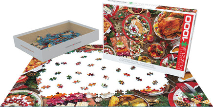 Christmas Dinner 1000-Piece Puzzle Puzzle