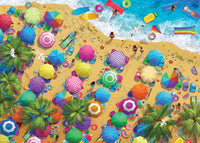 Beach Summer Fun 1000-Piece Puzzle 