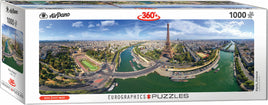 Paris France Panorama 1000-Piece Puzzle.