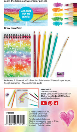 How To RainbowWatercolor Pencils Starter Set
