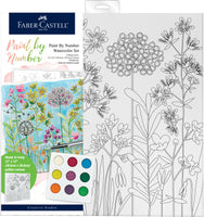 Watercolor Paint by Number Farmhouse Floral