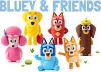 Hey Clay Bluey Single Character Set (assorted)