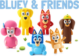 Hey Clay Bluey Single Character Set (assorted)