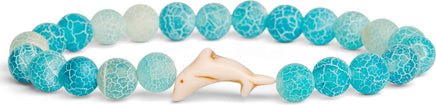 Fahlo Dolphin Tracking Bracelet - Aqua Blue