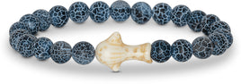 Fahlo Whale Shark Tracking Bracelet - Deep Blue