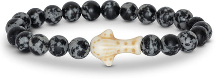 Fahlo Whale Shark Tracking Bracelet - Ocelli Stone 