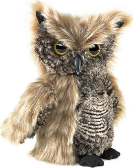 Owl, Screech Turning Head Puppet