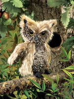 Owl, Screech Turning Head Puppet