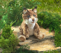 Bobcat Kitten Hand Puppet