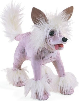 Chinese Crested Dog Hand Puppet