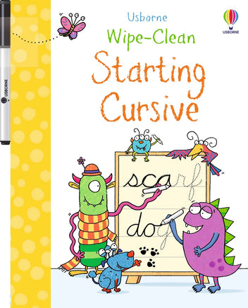 Wipe-Clean Starting Cursive