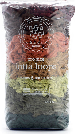 Friendly Loom - Lotta Loops - Earthtones (PRO Size)