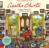 The World of Agatha Christie 1000-piece Jigsaw: 1000-piece Jigsaw with 90 clues to spot