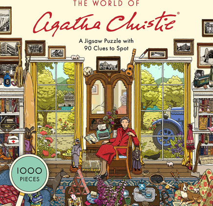The World of Agatha Christie 1000-piece Jigsaw: 1000-piece Jigsaw with 90 clues to spot