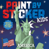 Paint by Sticker Kids (Official): America: Create 10 Pictures One Sticker at a Time!