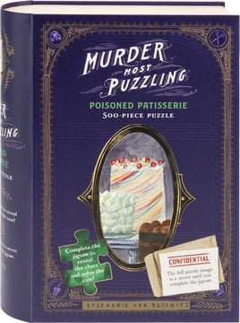 Murder Most Puzzling Poisoned Patisserie 500-Piece Puzzle