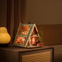 A Frame Cabin DIY Miniature House Kit