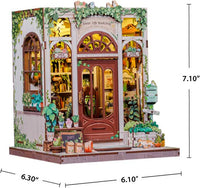 DIY Book Nook Kit: Green Life Bookshop