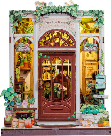 DIY Book Nook Kit: Green Life Bookshop