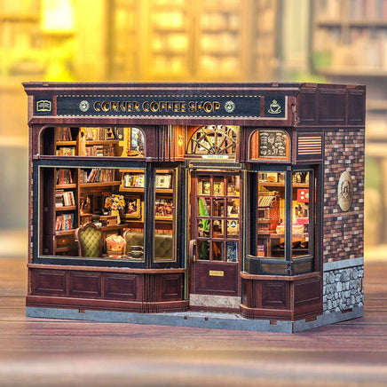 Corner Coffee Shop - DIY Book Nook Kit