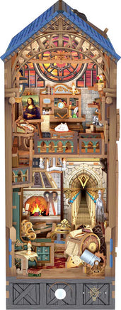 Hands Craft Leonardo da Vinci Book Nook