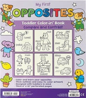 Toddler Colorin' Book - Opposites