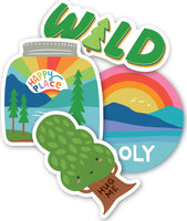 Stickiville Stickers: Wild Outdoors - Vinyl (4 Die-Cut)
(Vinyl)