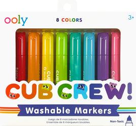 Cub Crew Washable Markers - Set of 8