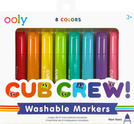 Cub Crew Washable Markers - Set of 8