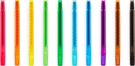 Yummy Yummy Scented Twist-Up Crayons - Set of 10